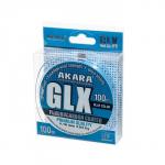 Леска Akara GLX Premium Blue, диаметр 0.18 мм, тест 3.65 кг, 100 м, голубая