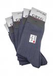 Носки мужские (в упаковке 5 пар) GREG G-12/23 серый
