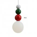 Светильник "Луиджи" LED 7Вт 3000-6000К белый-зеленый-красный 12х12х28-128 см