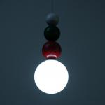 Светильник "Луиджи" LED 7Вт 3000-6000К белый-зеленый-красный 12х12х28-128 см