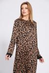 Платье EOLA 2513 коричневый леопард