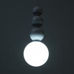 Светильник "Луиджи" LED 7Вт 3000-6000К белый 12х12х28-128 см