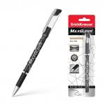 Ручка шариковая ErichKrause® MaxGlider® Stick&Grip Ultra Glide Technology, цвет  чернил черный (в блистере по 1 шт.)