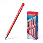 Ручка гелевая ErichKrause® G-Soft Stick Classic, цвет чернил красный (в коробке по 12 шт.)