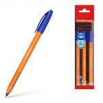 Набор из 3 ручек шариковых ErichKrause® U-108 Stick Orange 1.0, Ultra Glide Technology, цвет чернил синий (в пакете)