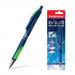 Ручка шариковая автоматическая ErichKrause® MEGAPOLIS Concept Matic&Grip, цвет чернил синий (блистер 1 шт.)
