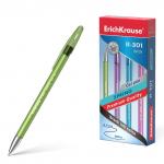 Ручка гелевая ErichKrause® R-301 Gel Stick Spring 0.5, цвет чернил черный (в коробке по 12 штук)
