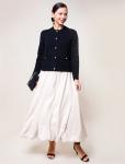 Трендовая юбка-баллон тафты репсового плетения