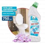 Средство жидкое 750 мл чистящее гель для сантехники WC-Gel Clean&Green