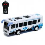Автобус радиоуправляемый "Городской", 1:40, работает от батареек, цвет белый