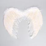 Крылья ангела, 40*35 см, на резинке, цвет белый