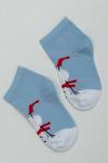Детские носки стандарт Сугроб 1 пара Голубой