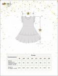 Платье для девочки KETMIN КОКЕТКА цв.STAR KM чёрный
