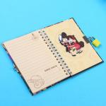Записная книжка на замочке а6, 50 листов, гравити фолз Disney
