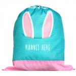 Мешок для обуви 420 х 340 мм, СДС-3 (мягкий полиэстер, плотность 210D), "Ушки"