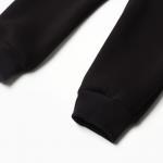 Брюки детские, цвет чёрный, рост 92 см