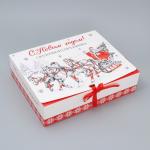 Коробка подарочная «Дед Мороз », 31 х 24,5 х 8 см