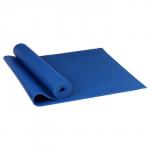 Коврик для йоги Sangh, 173*61*0,6 см, цвет синий