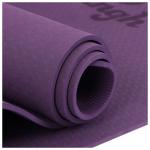 Коврик для йоги Sangh, 183*61*0,6 см, цвет фиолетовый