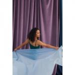 Штора для ванны SAVANNA «Классика», с люверсами, 180*180 см, полиэстер, цвет бежевый