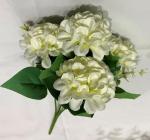 Искусственные цветы "Летняя фантазия" Букетик Гортензии 30см цвет белый