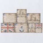 Набор декупажных карт 6 шт «Великобритания»