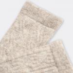 Носки женские, цвет светло-бежевый меланж, размер 23-25