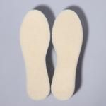 Стельки для обуви, детские, универсальные, 19-35 р-р, 22,5 см, пара, цвет белый