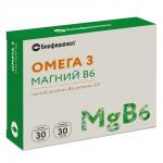 биафишенол омега 3 магний b6 n30 капс по 0,35г+n30 капс по 0,6г