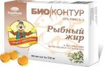 биоконтур рыбный жир с экстрактами валерианы и пустырника n100 капс по 330мг