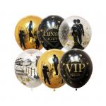 Воздушные шары,  25шт., M10/30см, VIP Party, ассорти, 4690296077297