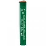 Грифели для механических карандашей Faber-Castell "Polymer", 12 шт., 0,5мм, H. 521511