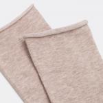 Носки женские, цвет бежевый меланж, размер 23-25