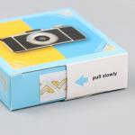 Набор уголков с кармашком для фотографий 250 уголков "Золотой уголок" в коробке 2мх1,03 см