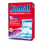 Моющее средство для автоматических посудомоечных машин SOMAT 1,5кг соль