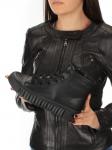 04-YSN2285-1 BLACK Ботинки женские зимние (натуральная кожа, шерсть) размер 39
