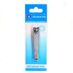 Кусачки для ногтей "Классика - Ultramarine" цвет серебро 7,5см