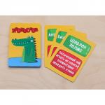 Карточная игра для весёлой компании, крокодил "Крокослов", 32 карточки