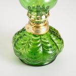 Керосиновая лампа декоративная "Джин" зелёный 8х8х18 см
