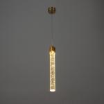 Светильник BayerLux "Сноул" LED 3Вт 3000К золото 3,2х3,2х32-132см