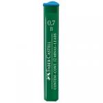 Грифели для механических карандашей Faber-Castell "Polymer", 12 шт., 0,7мм, B