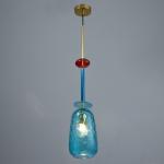 Светильник BayerLux "Джеффи" LED 10Вт голубой 15х15х75 см