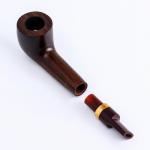 Курительная трубка для табака "Командор Премиум", классическая, 11 х 4 х 2.9 см