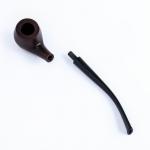 Курительная трубка для табака "Командор Премиум", классическая, сандаловое дерево, длина 17.5 см, d