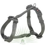 Шлейка Premium H-harness графитовый S–M 42–60см/15мм Trixie 203316