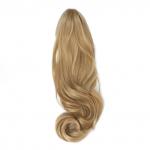 Хвост накладной, волнистый волос, на крабе, 40 см, 150 гр, цвет блонд(#hty22) Queen fair