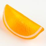 Фигурка для поделок и декора «Дольки апельсин, лимон», набор 4 шт., размер 1 шт. — 5 * 2,3 * 3 см