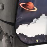 Накидка на сиденье автомобильное  Cartage Космонавт, ПВХ, 60 х 45 см, европодвес