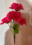 Цветы искусственные 30см "Цветочная фантазия" 5 цветков розовые