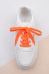 Шнурка для обуви NoGL47-1 Оранжевый неон